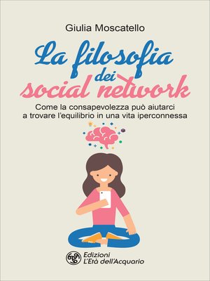cover image of La filosofia dei social network
